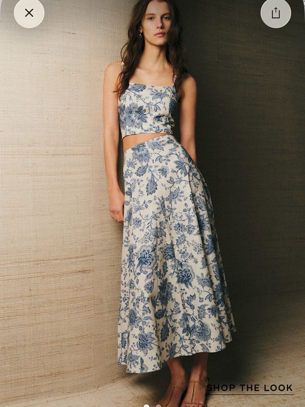 NWT Sezane Soelle Skirt